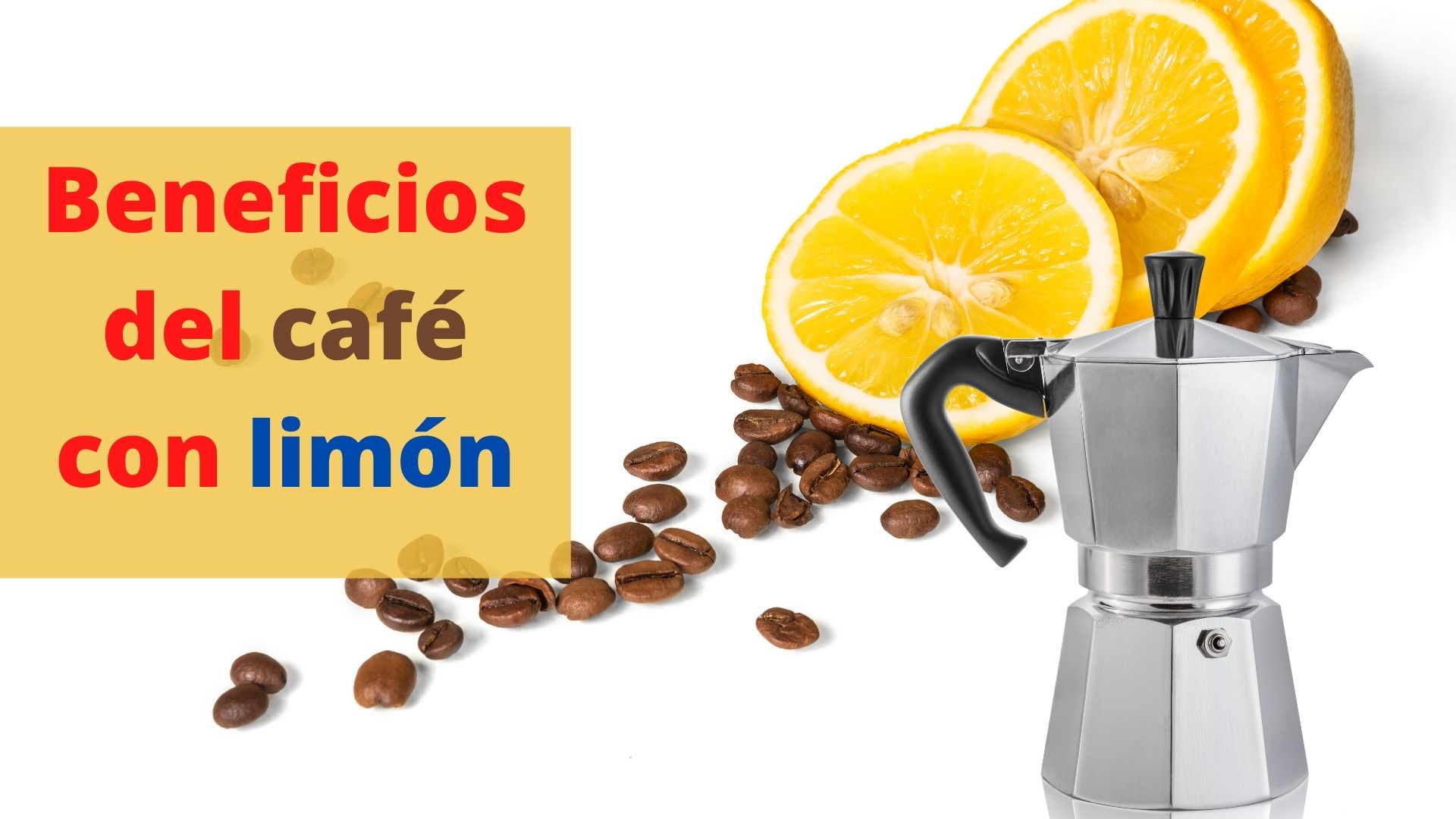 Beneficios del café con limón